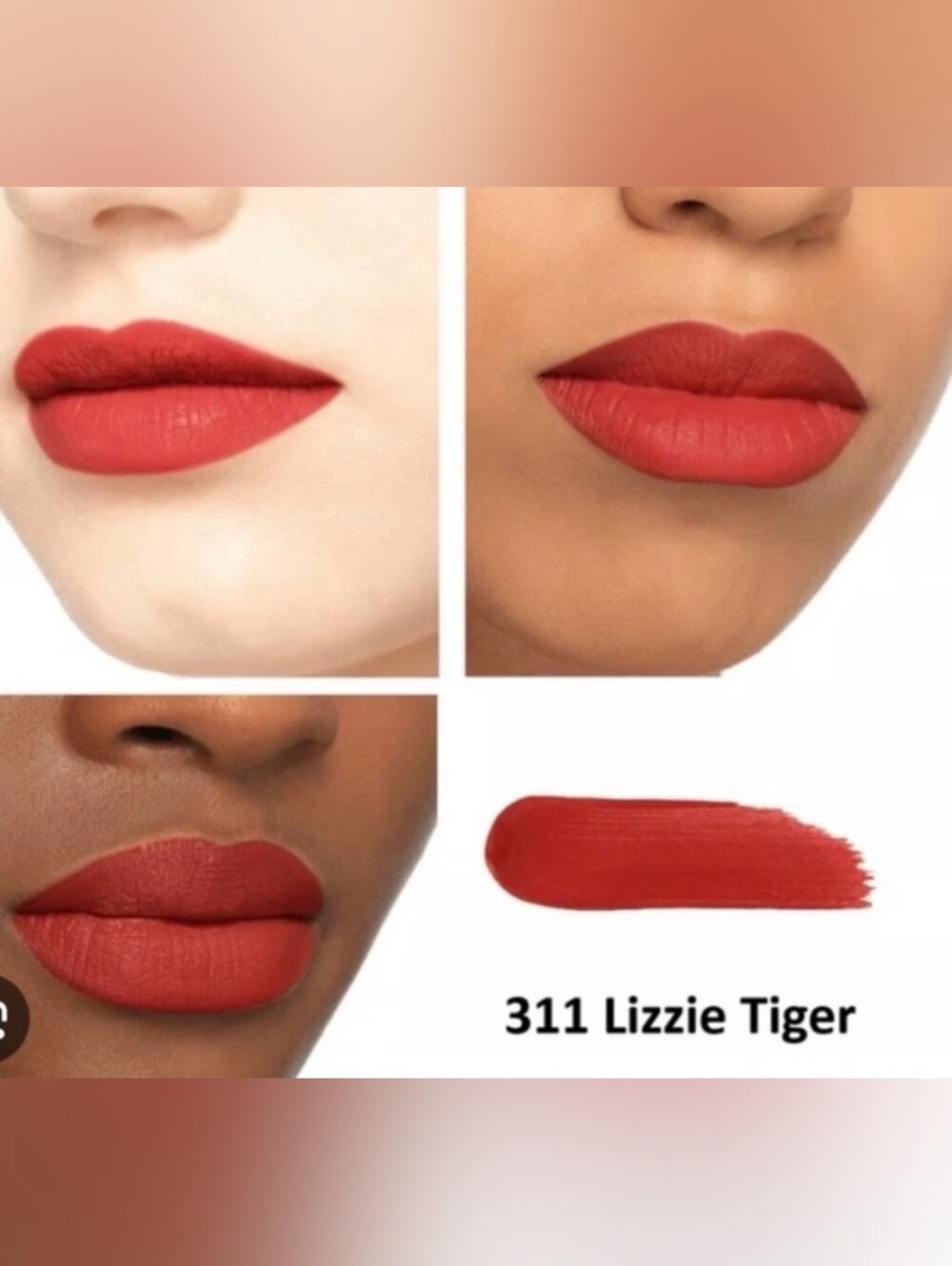 Gucci Liquid Matte Lipstick — 311 Lizzie TIGER